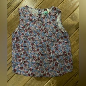 Matilda Jane Character Counts Floral Top Sz S